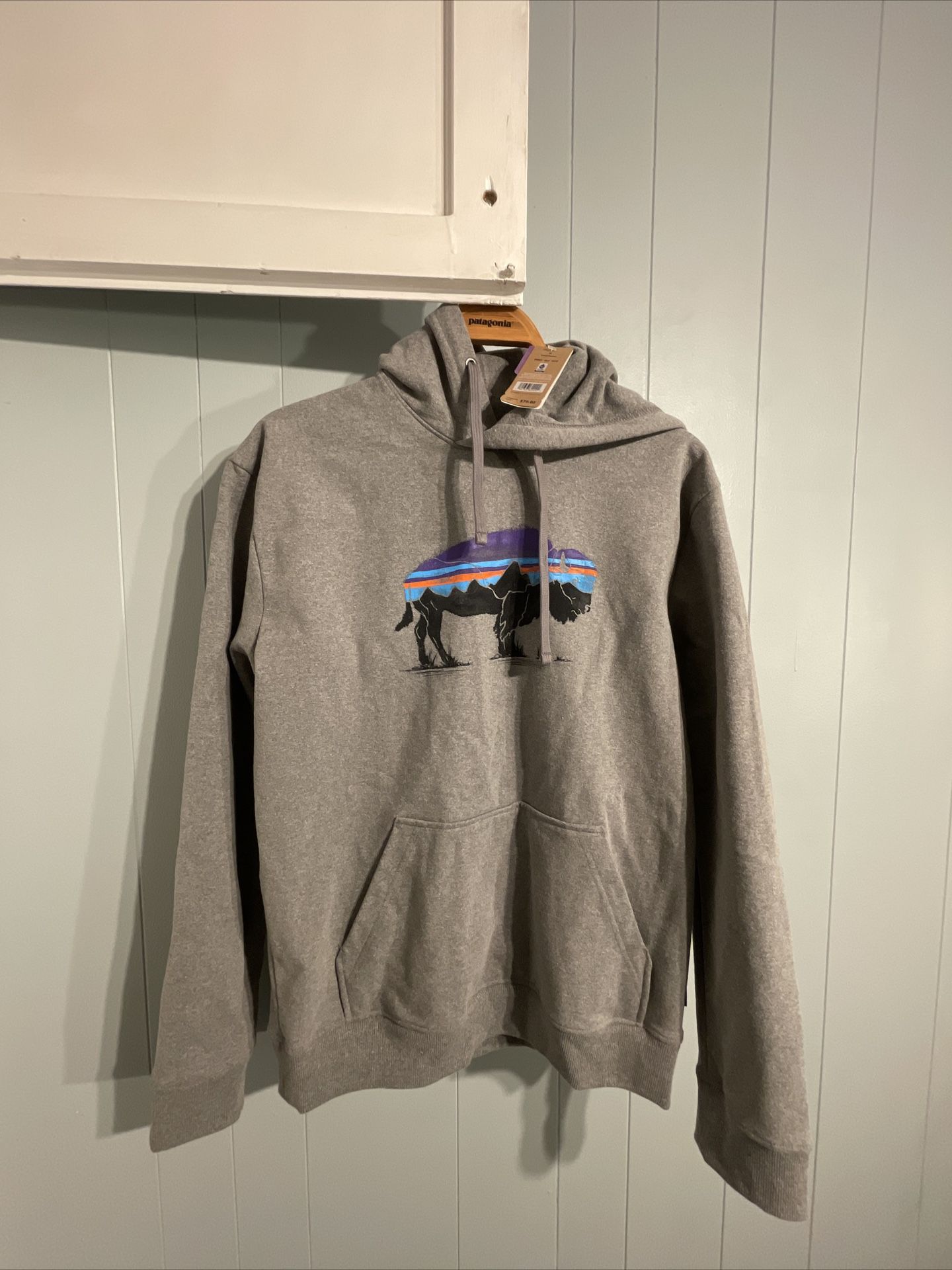 Patagonia Hoodie Gray Sweater Brand New 