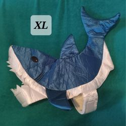 Shark Dog Costume XL