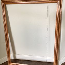 Large wood frame