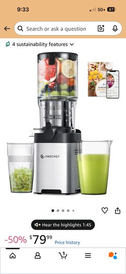 AMZCHEF Juicer