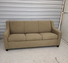 Tan Sleeper Sofa Queen SofaBed (Can Deliver)