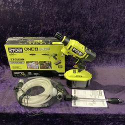 🧰🛠RYOBI ONE+ HP 18V Brushless EZClean 600PSI/0.7GPM Cordless Cold Water Power Cleaner-NEW!(Tool Only)-$65!🧰