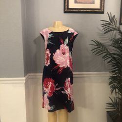 ILE Sz XL Women Dress Floral Print NWT!!