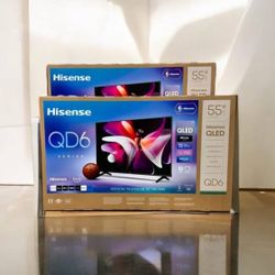 HD88 55QD6 55” Hisense smart 4k led Uhd tv 