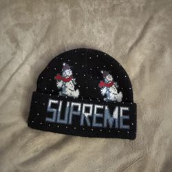 Suprem Hoodie Matching Beanie 