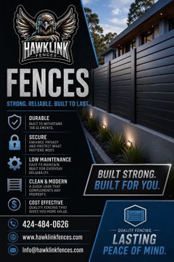 Aluminum fences for sale