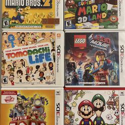 Nintendo DS and 3DS Games and Accessories 5 and up. Message for details 