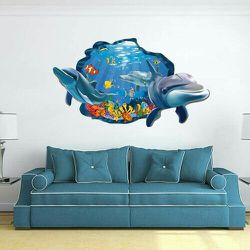 3D Under The Sea Wall Decals