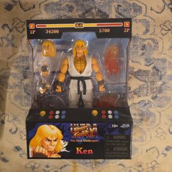 Jada Ultra streetfighter 2 Ken White Variant.