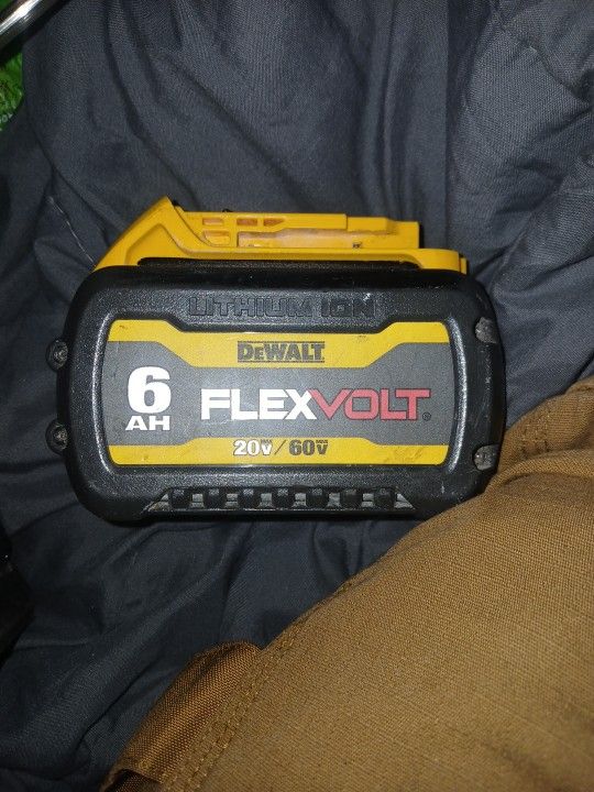 Dewalt 6 AH 20v/60v