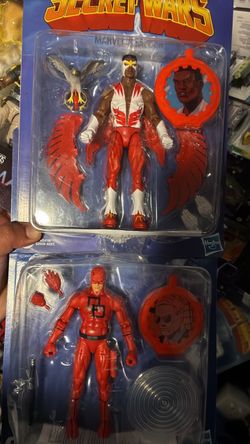 Marvel Legends Secret Wars Falcon & Daredevil Figures