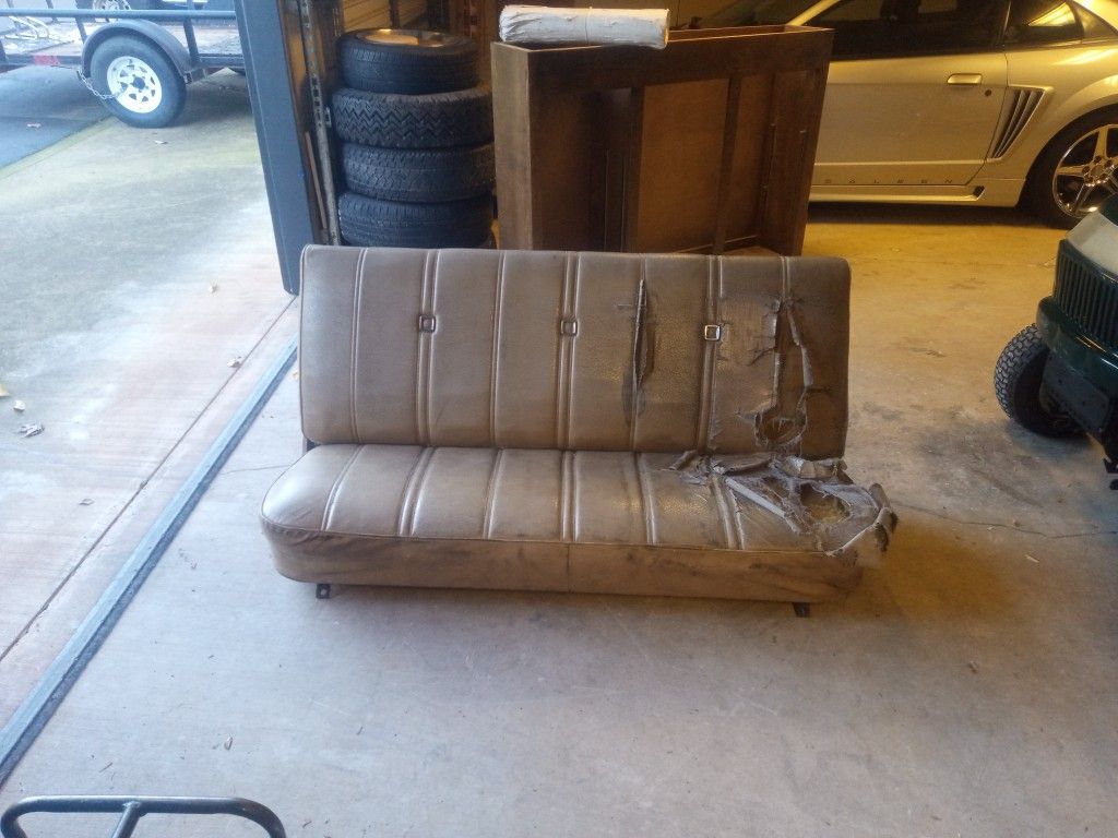 1977 K15 GMC Or Chevy Truck Bench Seat