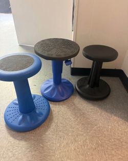 Wobble stools