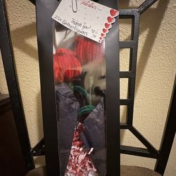 valentines gift chenille roses