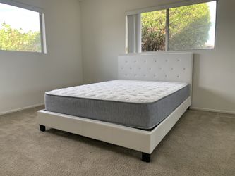 $399 Brand New Queen Bed Frame With Mattress (Read Description Below)
