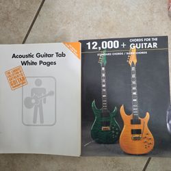 Acoustic Guitar Tab White Pages / 12,000 Guitar Chords.