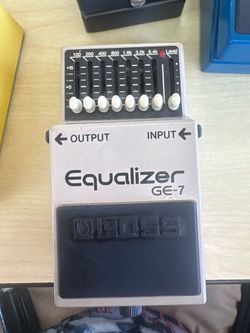 Boss Equalizer GE-7