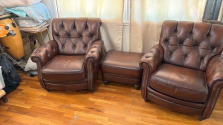 Lazy boy 3piece set genuine leather
