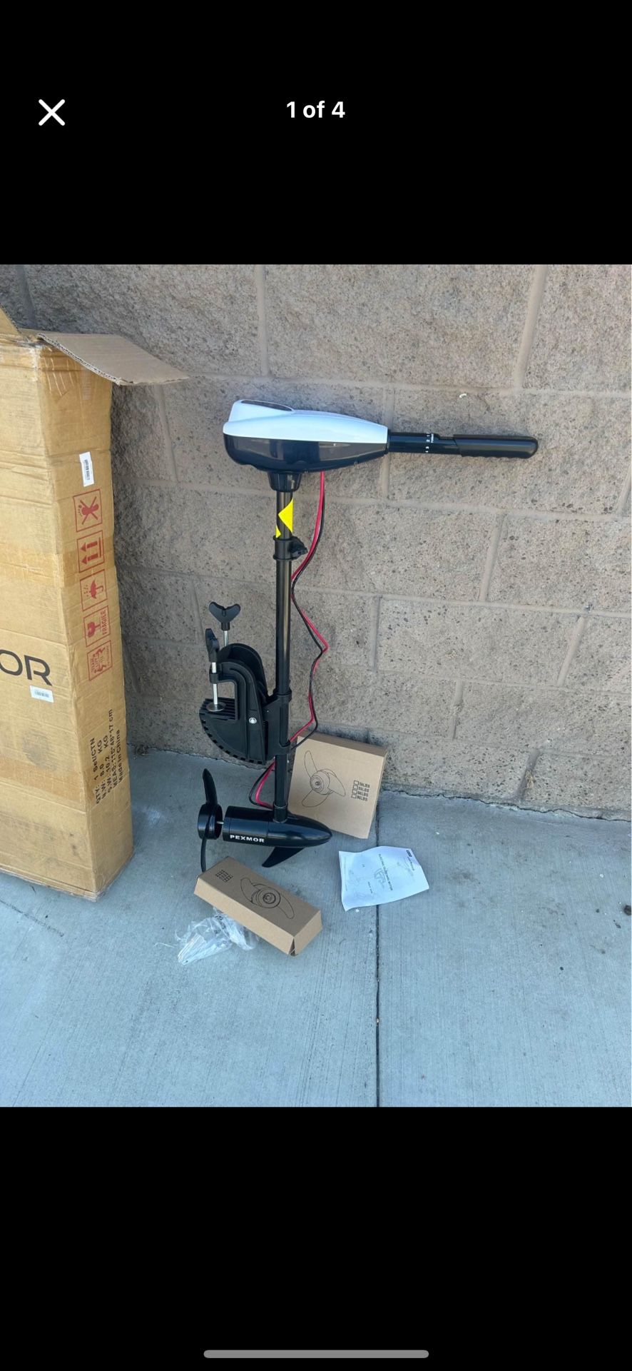 Brand New Electric Boat  Trolley Water For $90