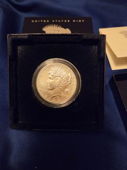 2023 Peace Dollar silver w/ COA