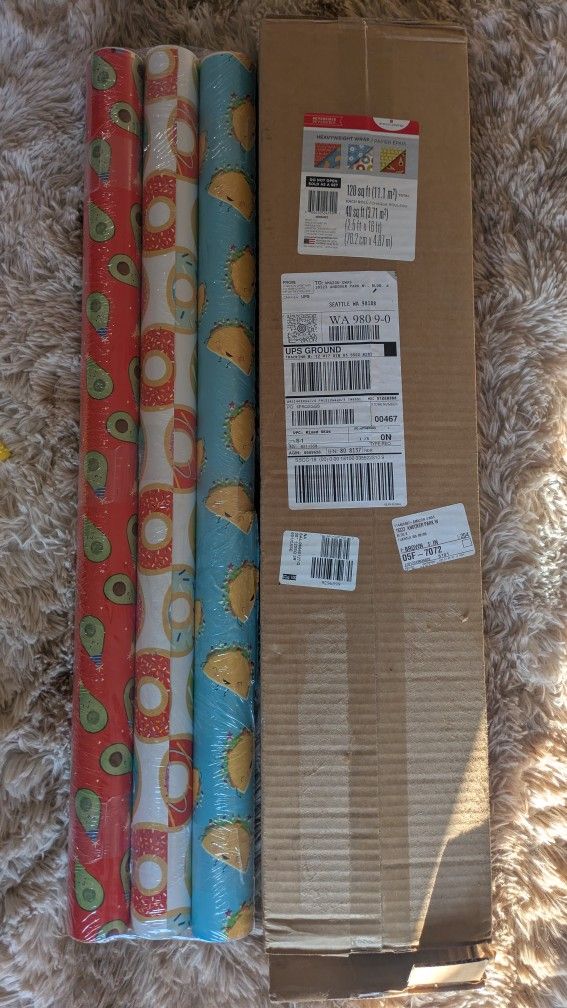 Reversible Wrapping Paper