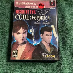 Ps2 Resident Evil  Code Veronica