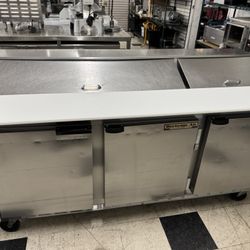 Beverage Air 72” Commercial Sandwich Prep Table 