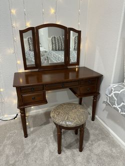 Vanity And Stool