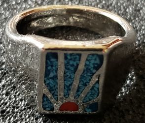 Stainless Steel Ring size 8.5 Unisex