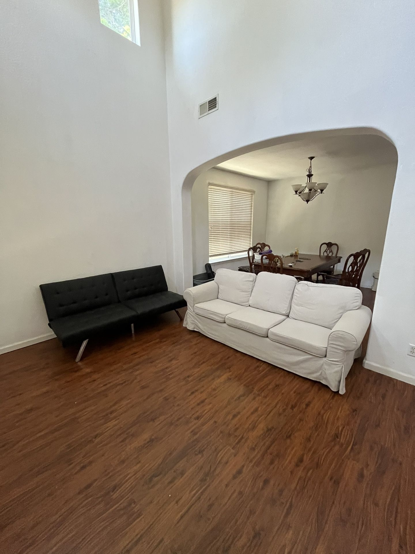 Couches, Dining Table, Microwave, Coffee Table