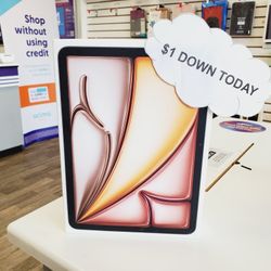 Apple IPad Air 6th Gen Tablet - Pay $1 DOWN AVAILABLE - NO CREDIT NEEDED