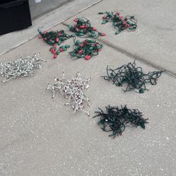 Free Incandescent Christmas Lights. Pick Up - Last Chance Before They Get Thrown Out - Wedgefield In East Orlando