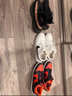 Nike SB Dunks and Adidas Yeezy 350