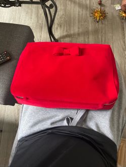Estée Lauder Makeup Bag - Red Velvet (Used)