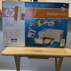 HP Deskjet F4280 All In One Printer-Scanner-Copier New/Sealed Box