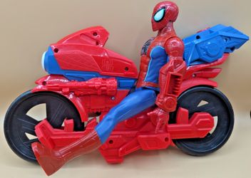 Hasbro Spider-Man Titan Hero Figure Power Fx Cycle 12 Inch