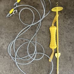 Large Dog Tie Out Cable And Stake