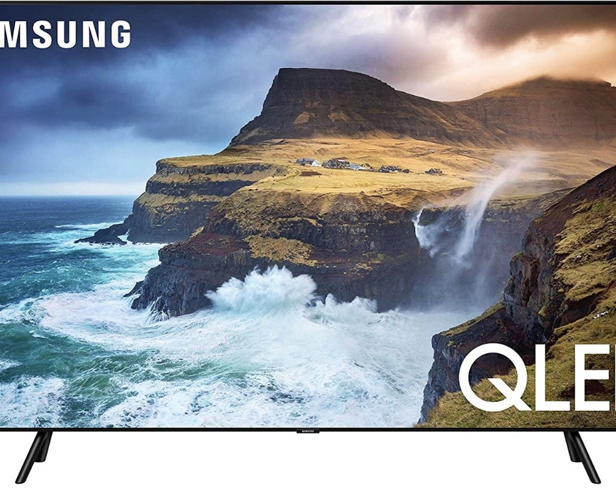 Samsung Q70 Series 55-Inch Smart TV, Flat QLED 4K UHD HDR - 2019 Model