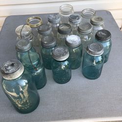 Blue Ball Jars 