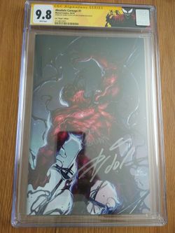 Absolute carnage 1 Lee Inhyuk Virgin Variant CGC 9.8