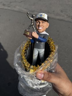 5 x Freddie Freeman Los Angeles Dodgers FOCO 2024 World Series Champions Exclusive Player In Trophy 8" MVP Bobblehead