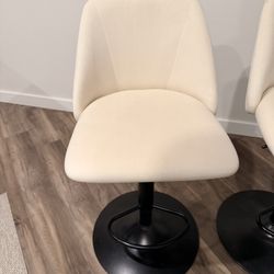 Swivel Bar Stools Set Of Two 