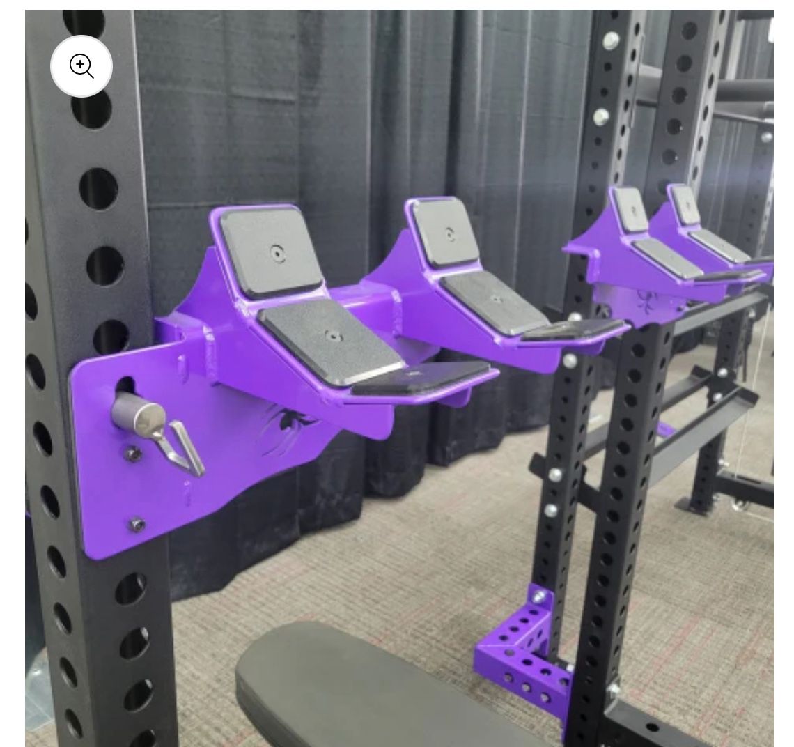 Black Widow Custom Dumbbell Trays – Red w/ UHMW (3x3 Rack)