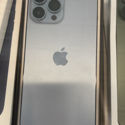 NEW  Apple iPhone 13 Pro Max 128GB  Blue Unlocked for All T-Mobile AT&T Metro Boost 12 Simple XS Cricket Lyca Verizon 14 Spectrum 13 Gen ATT X Pr