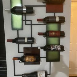 Wall Mounted Wine Rack 