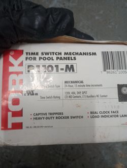 Time Switch Mechanism For Pools