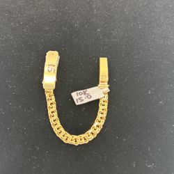 10k Gold Chino Bracelet 