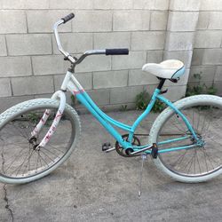 26” Beach Cruiser Schwin Galaxy Bike For Womens Excellent Condition Tires Tubes Handlebars Grips News $120