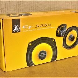 JL Audio Car Speakers Set C1 Series 5 1/4" 2-Way Coaxial Speaker System 225 Watts C1-525X 🚨 Payment Options Available 🚨 No Credit Needed 🚨 