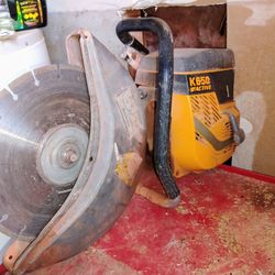 2 Different Partner K650 Concrete Saws Please Read